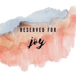 Reserved for Joy - Do not purchase